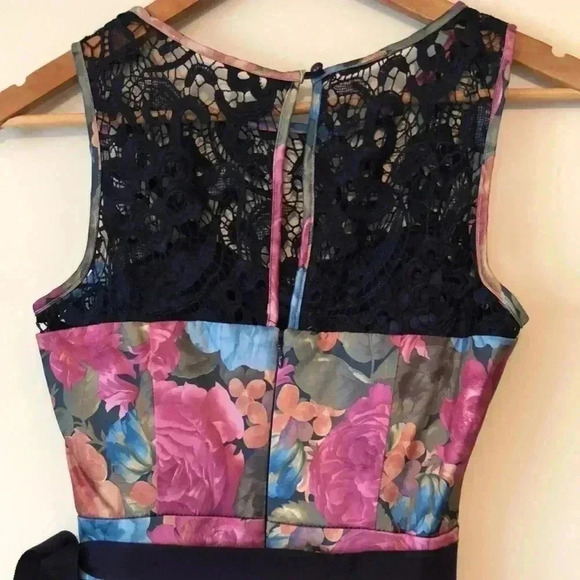 Tatyana Mirabelle Floral Mini Cocktail Dress - Picture 4 of 6